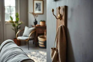 Brass Coat Hooks