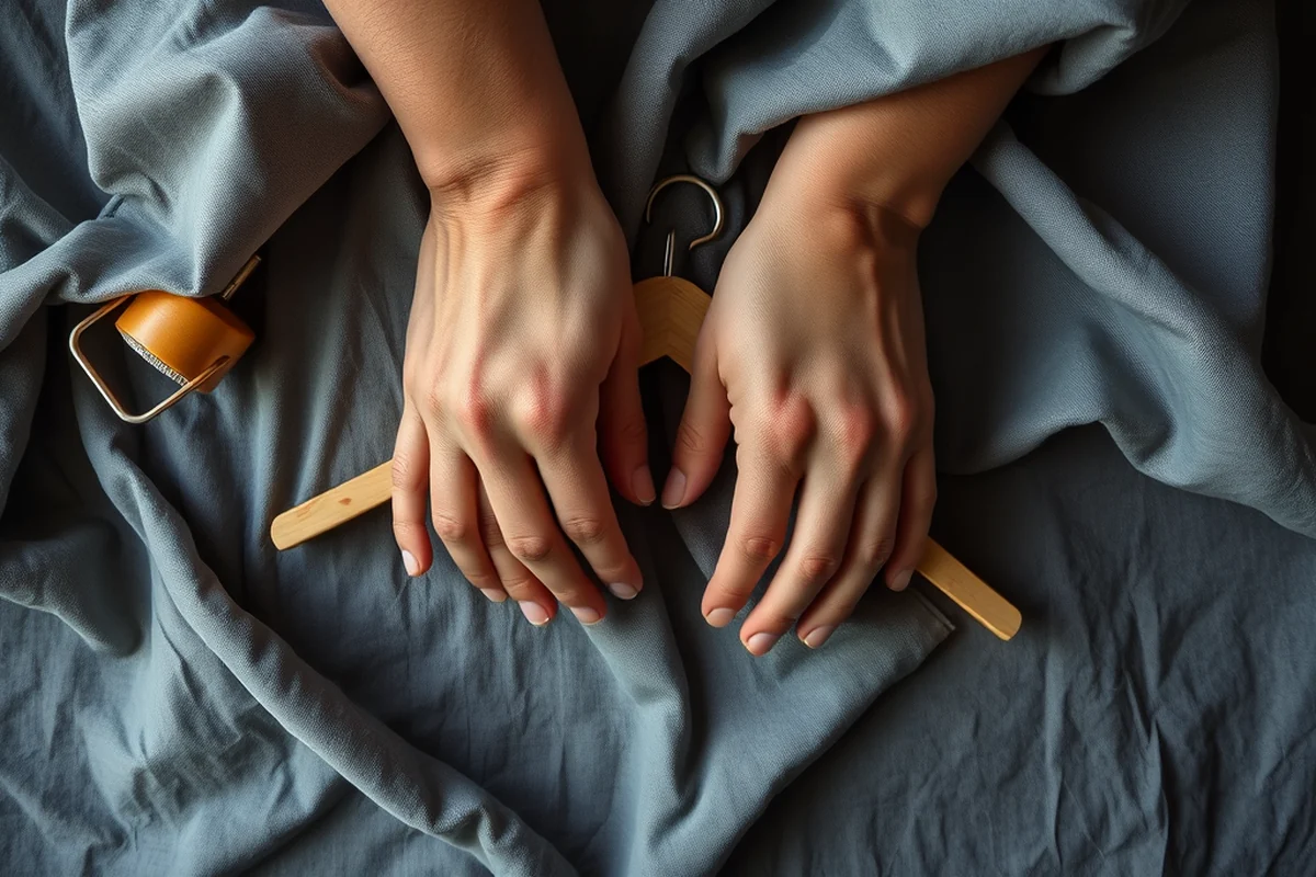 what's coat hanger pain — What'S Coat Hanger Pain (the finished result)